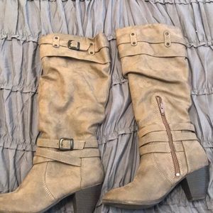 Brown Knee High Boots